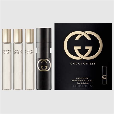 gucci guilty travel spray|gucci guilty black gift set.